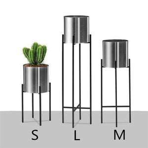 Nordic Minimalist Metal Flower Pot