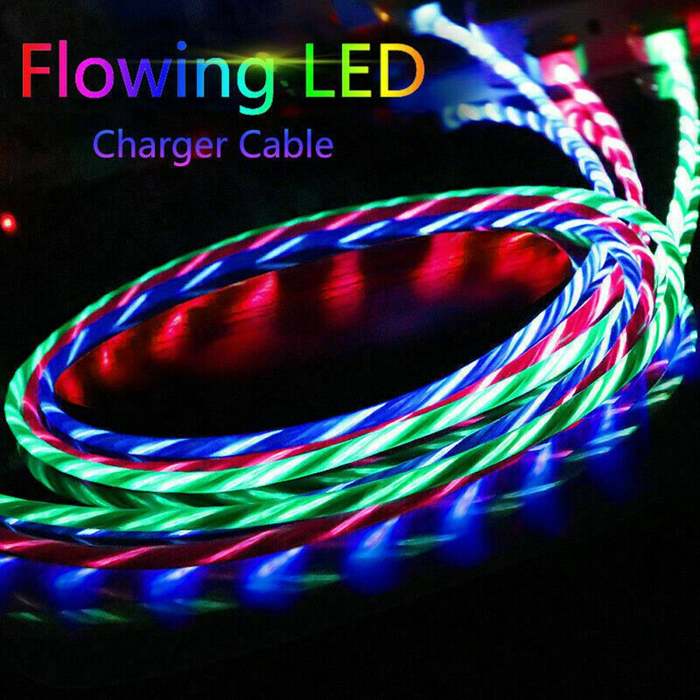 LED USB Cable Fast Charging Cable