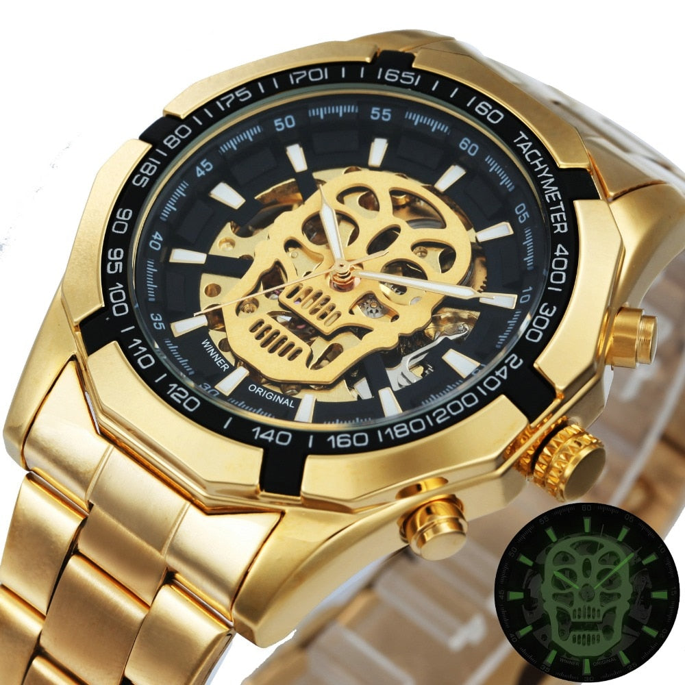 WINNER Golden Automatic Watch