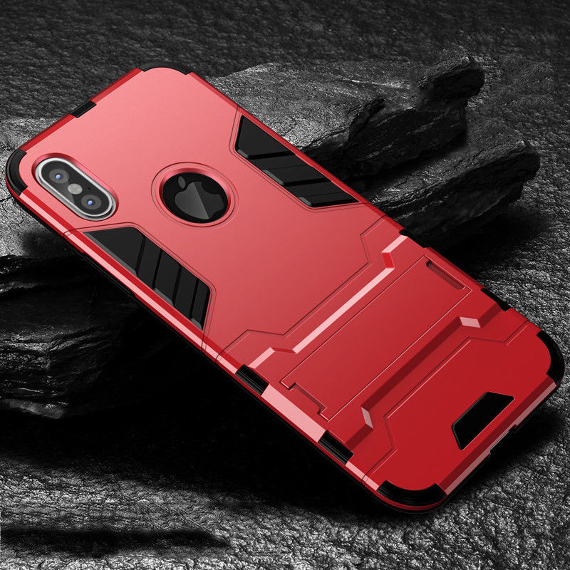 Luxury Stand Armor Phone Holder Case For iPhone