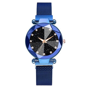 Luxury Starry Sky Stainless Steel Mesh Bracelet Watch
