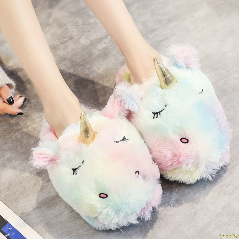 Warm Unicorn Slippers